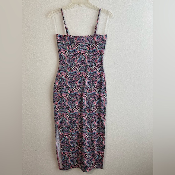 NWT Heat & Hips Printed Cami Midi Dress - Picture 2 of 5